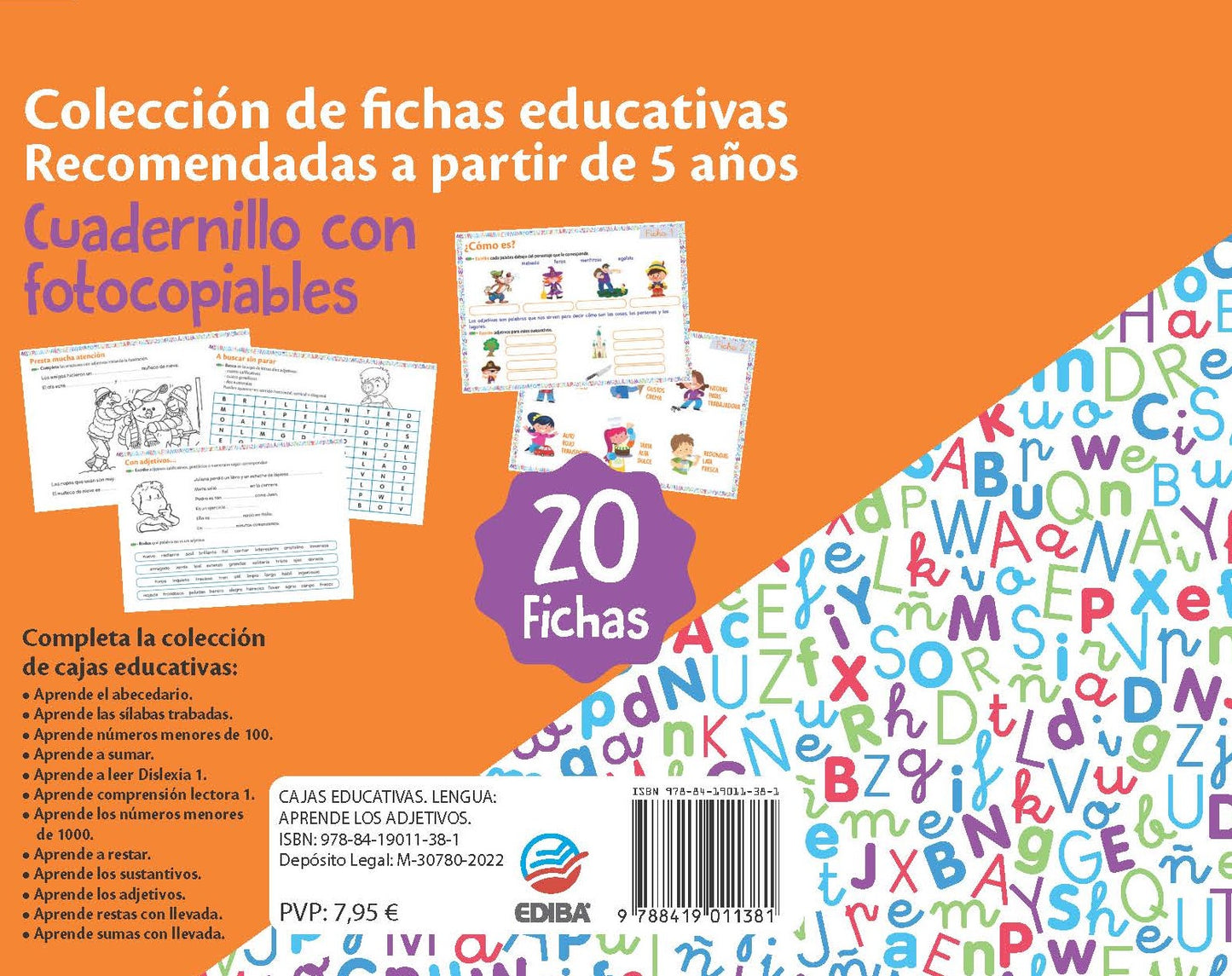 Fichas Educativas Nº12 - Aprende los Adjetivos