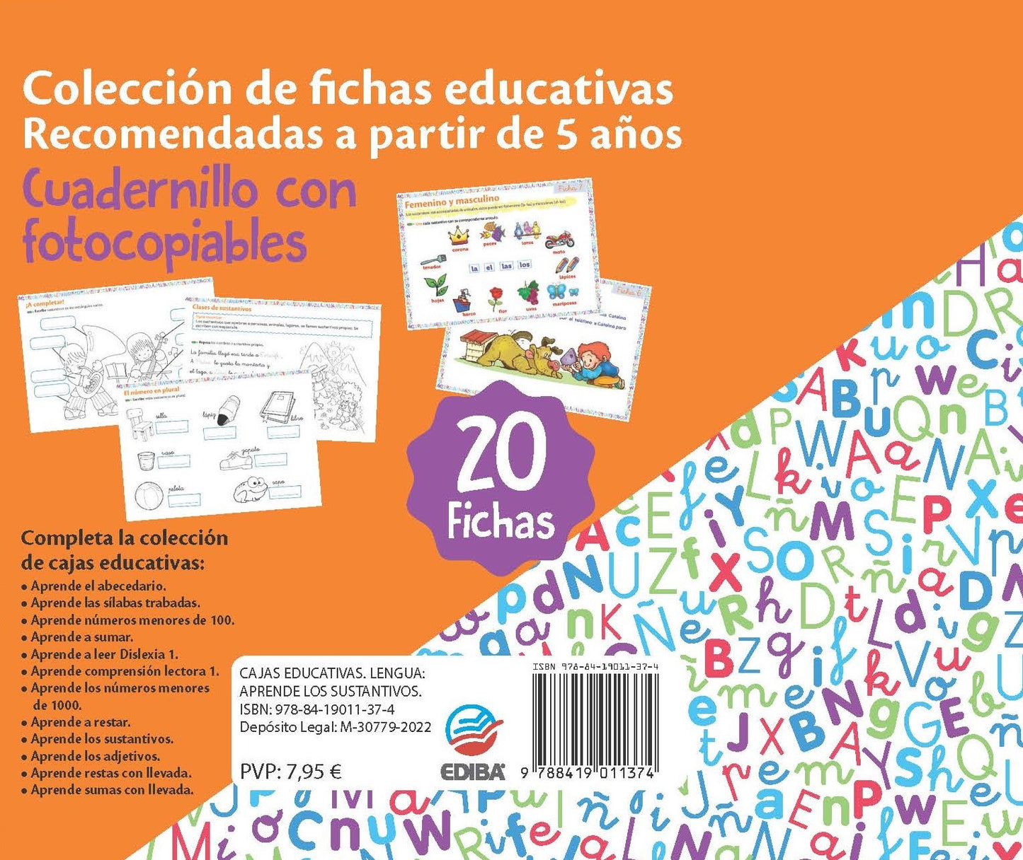 Fichas Educativas Nº11 - Aprende los Sustantivos