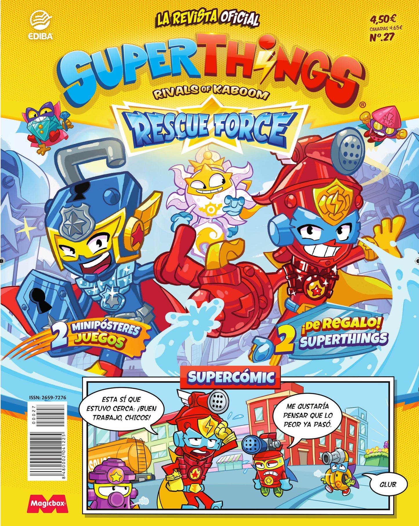 Superthings Nº 27 Serie Rescue Force