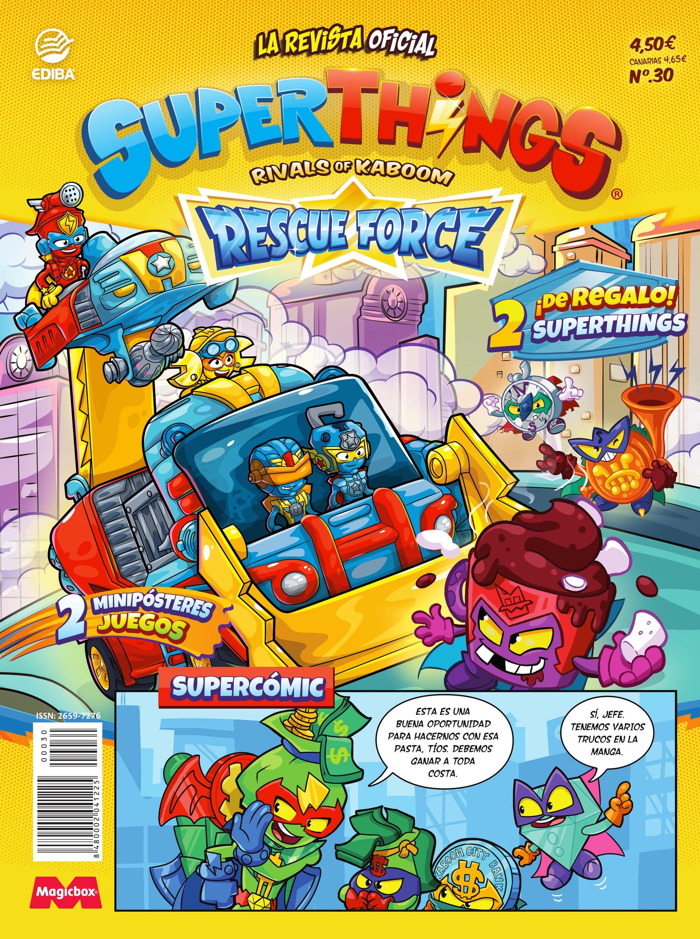 Superthings Nº 30 Serie Rescue Force
