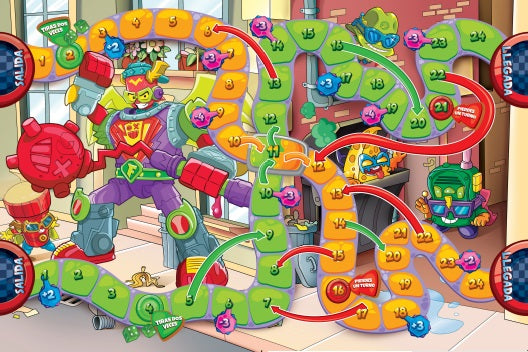 Actividades Educativas con los Superthings Nº 4 Serie Rescue Force