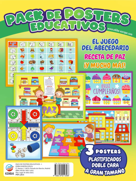 Pack Posters Educativos Nº 1