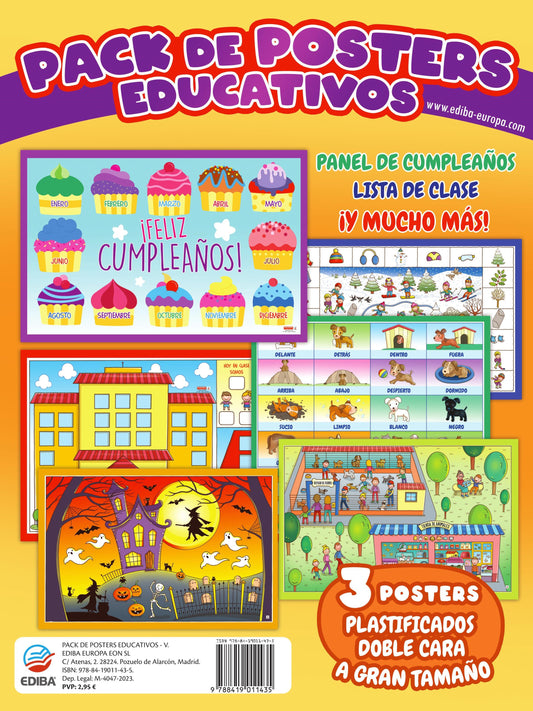 Pack Posters Educativos Nº 5