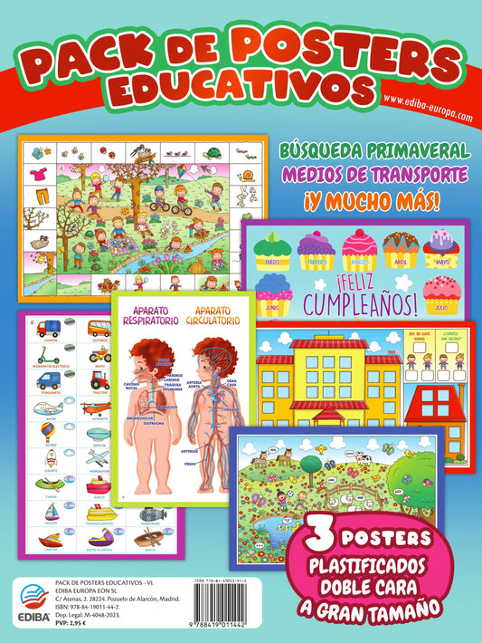 Pack Posters Educativos Nº 6