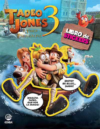 Libro de Stickers Tadeo Jones 3