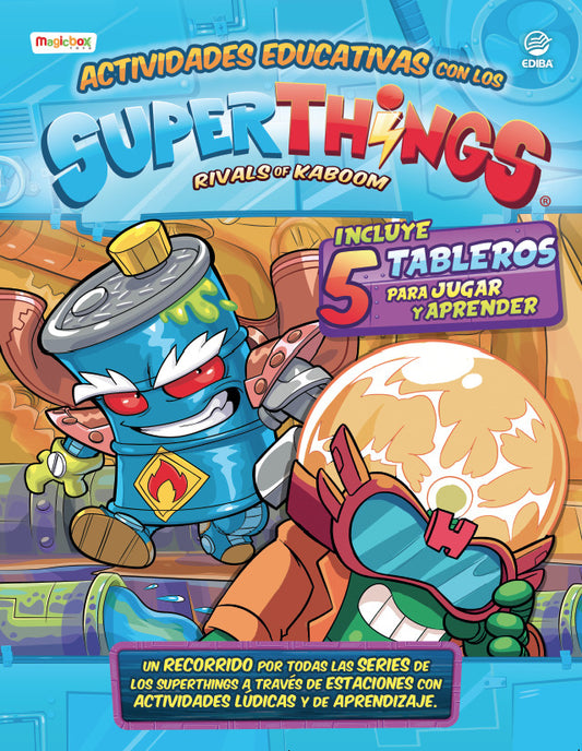 Actividades Educativas con los Superthings Nº 1 Serie Power Machines