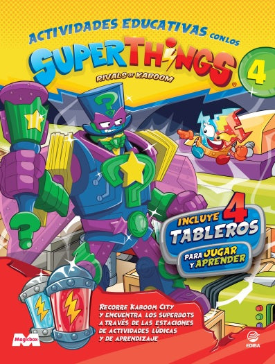Actividades Educativas con los Superthings Nº 4 Serie Rescue Force
