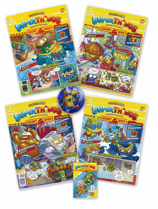 Pack Superthings Serie Secret Spies