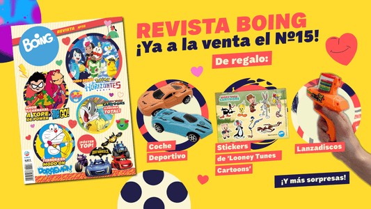 Venta anticipada de la revista Boing Nº 15