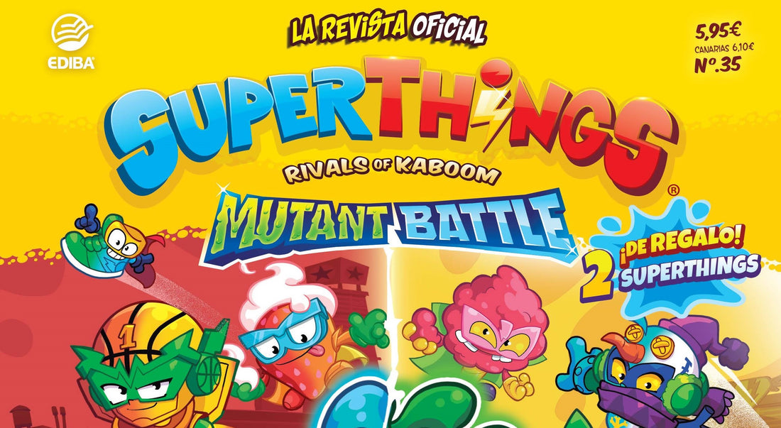 Venta anticipada de Superthings Nº 35 Serie Mutant Battle