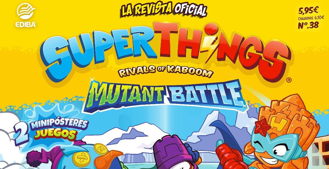 Venta anticipada de Superthings Nº 38 Serie Mutant Battle