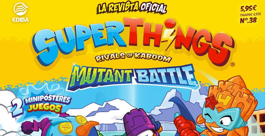 Venta anticipada de Superthings Nº 38 Serie Mutant Battle