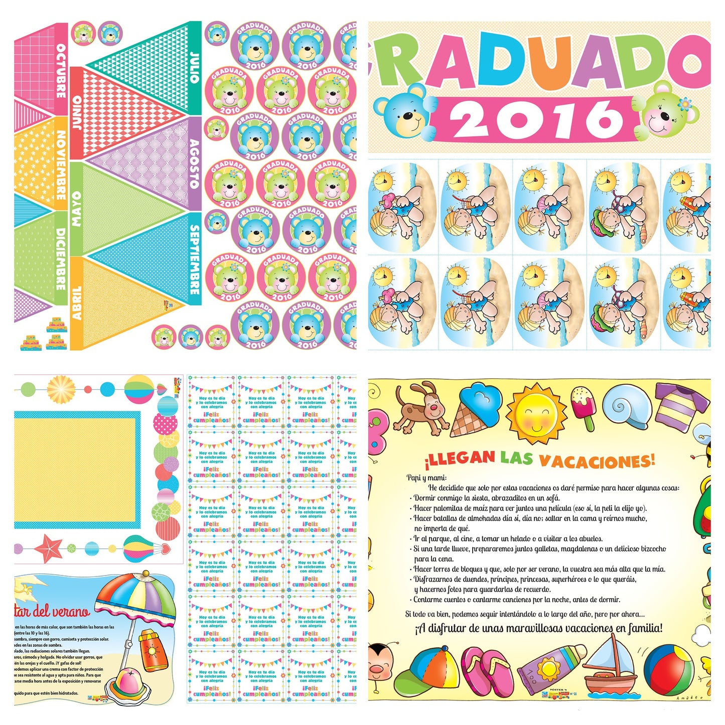 Educación de 0 a 3 años - Pack Digital Verano