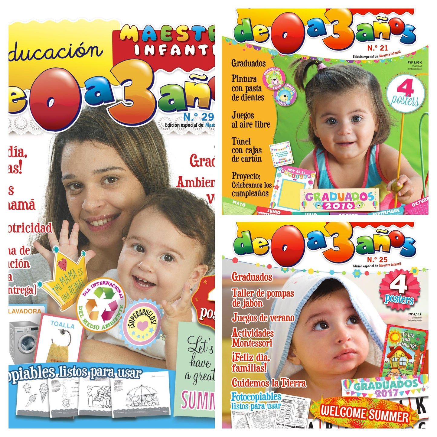 Educación de 0 a 3 años - Pack Digital Verano