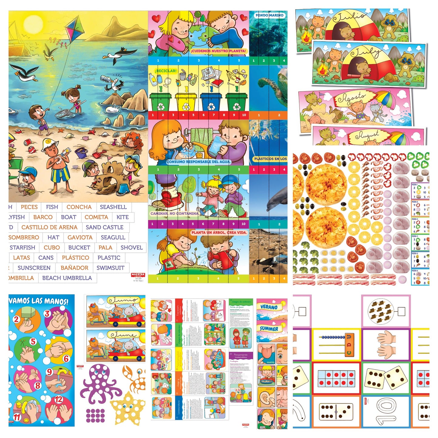 Maestr@ Infantil - Pack 3 Revistas Verano