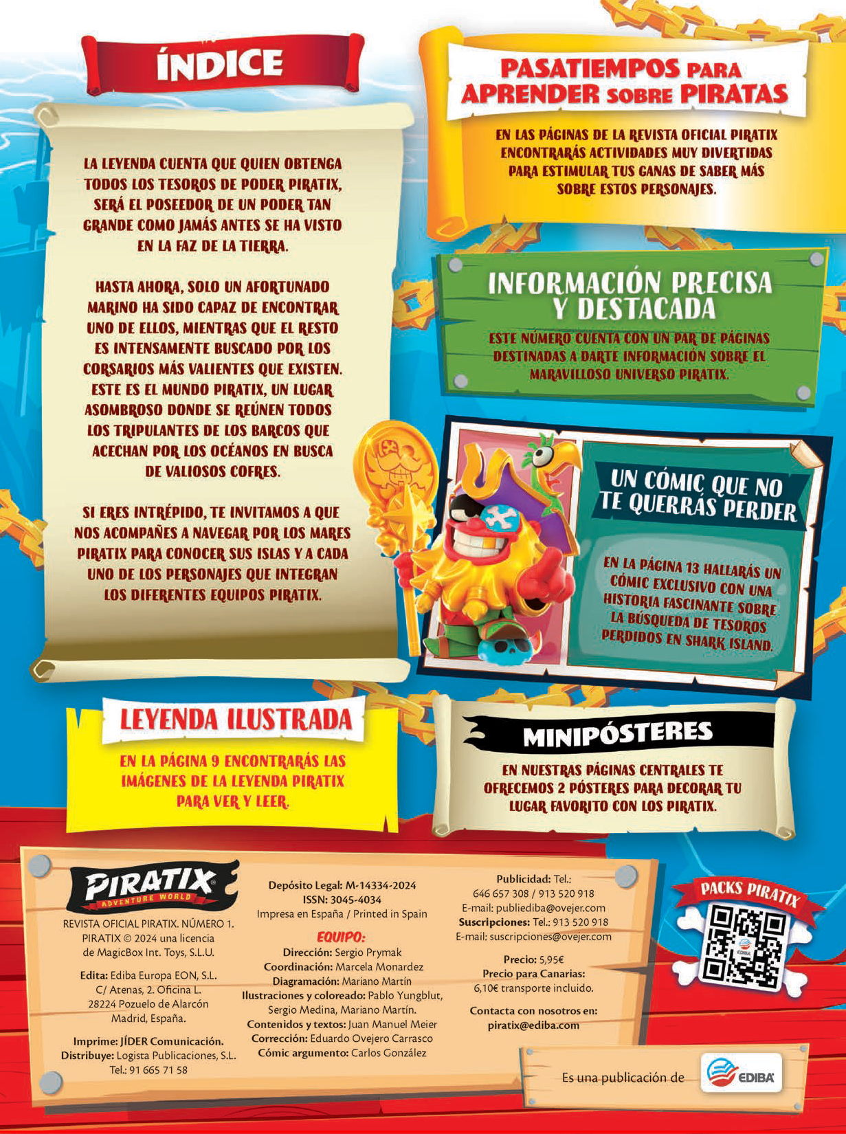 Revista Piratix Nº 1. Serie Adventure World