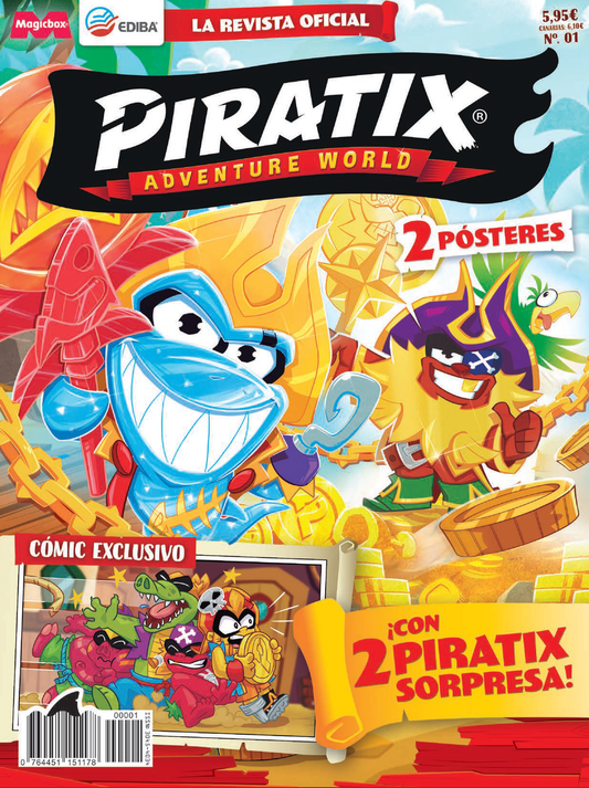 Revista Piratix Nº 1. Serie Adventure World