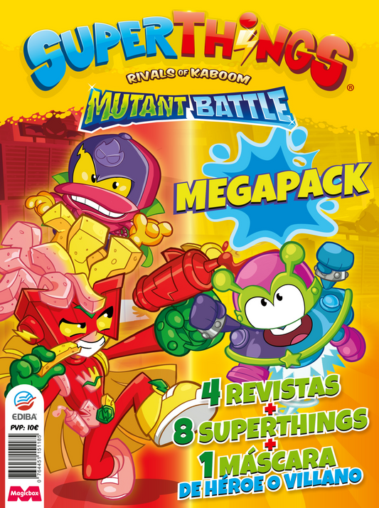 Pack Superthings Serie Mutant Battle - Megapack