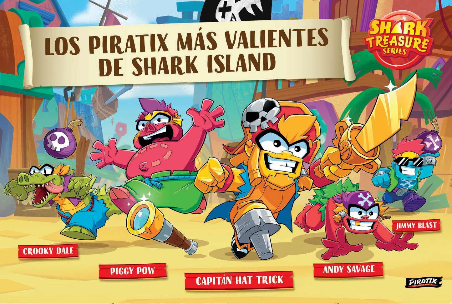 Revista Piratix Nº 2 Adventure World. Serie Shark Treasure.