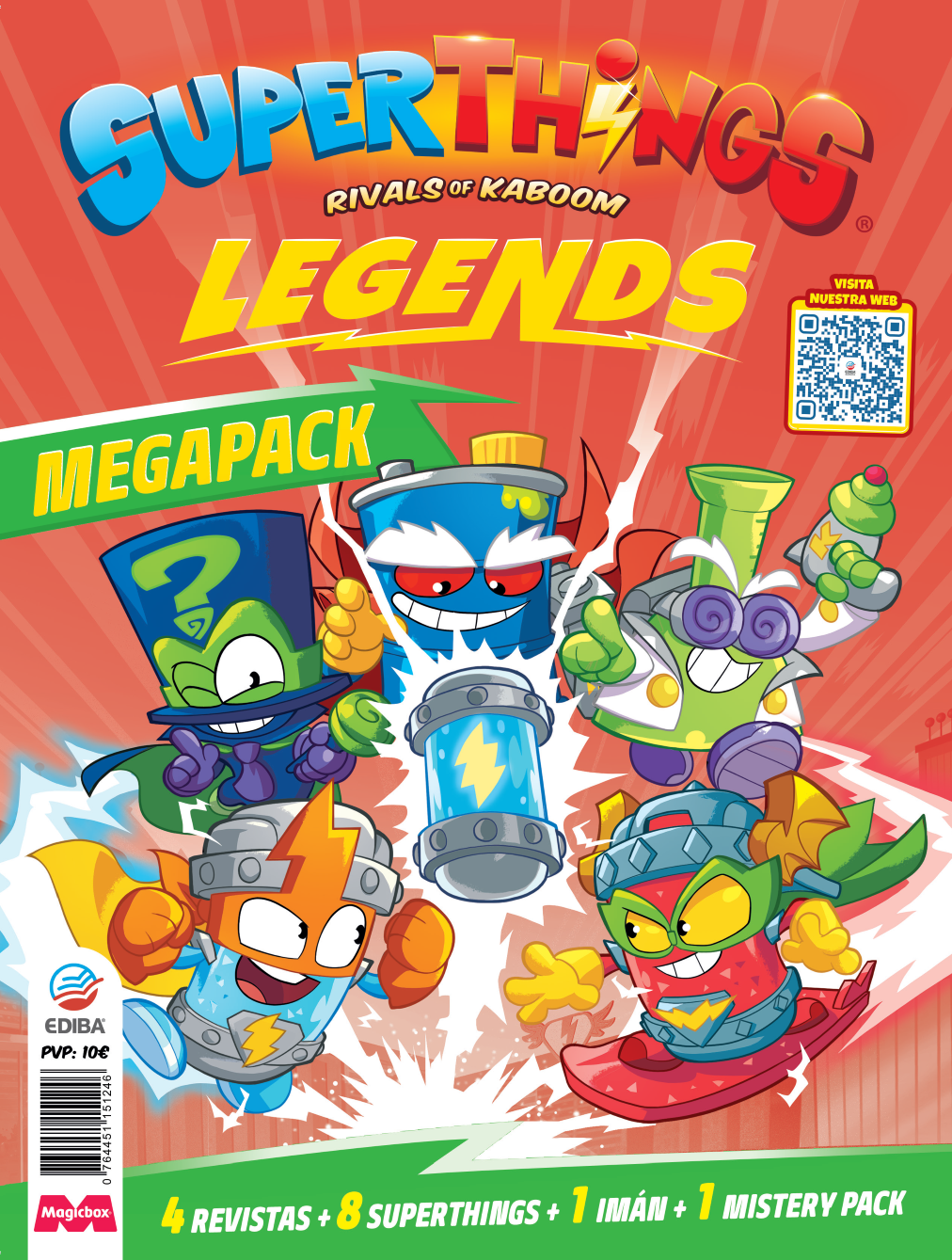 Pack Superthings Serie Legends - Megapack