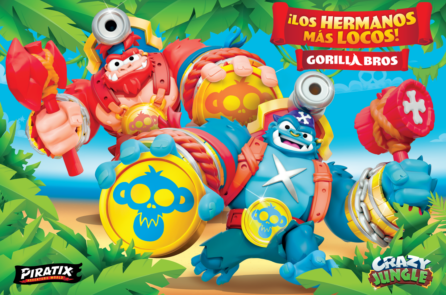 Revista Piratix Nº 4 Adventure World. Serie Crazy Jungle