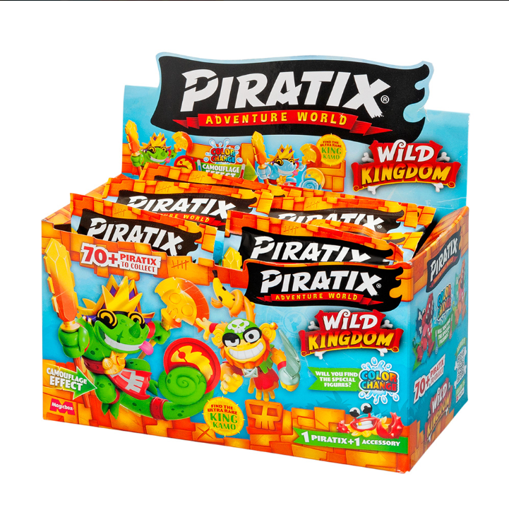 Revista Piratix Nº 6 Adventure World. Serie Wild Kingdom