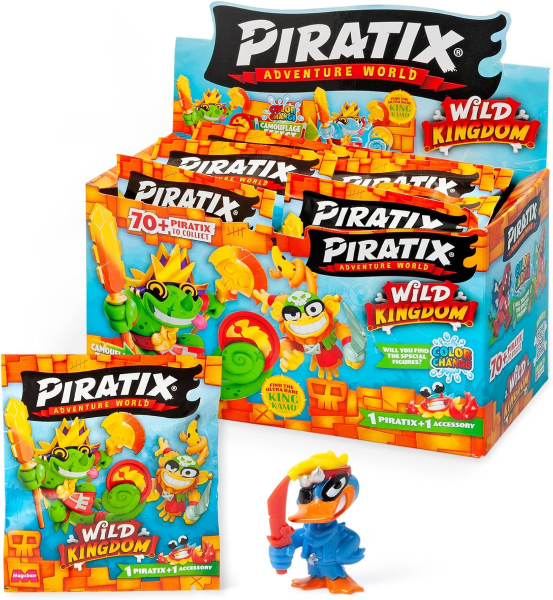 Libro para Colorear Piratix Nº 1 Wild Kingdom