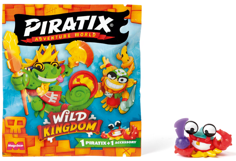 Libro para Colorear Piratix Nº 1 Wild Kingdom