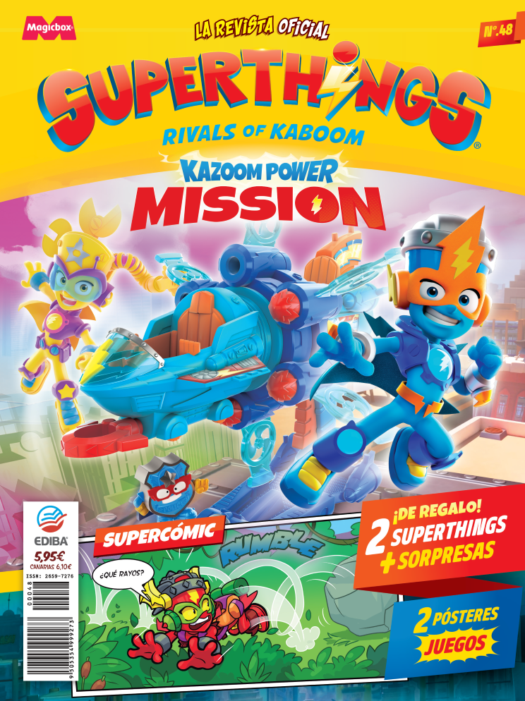 Superthings Nº 48 Serie Kazoom Power Mission