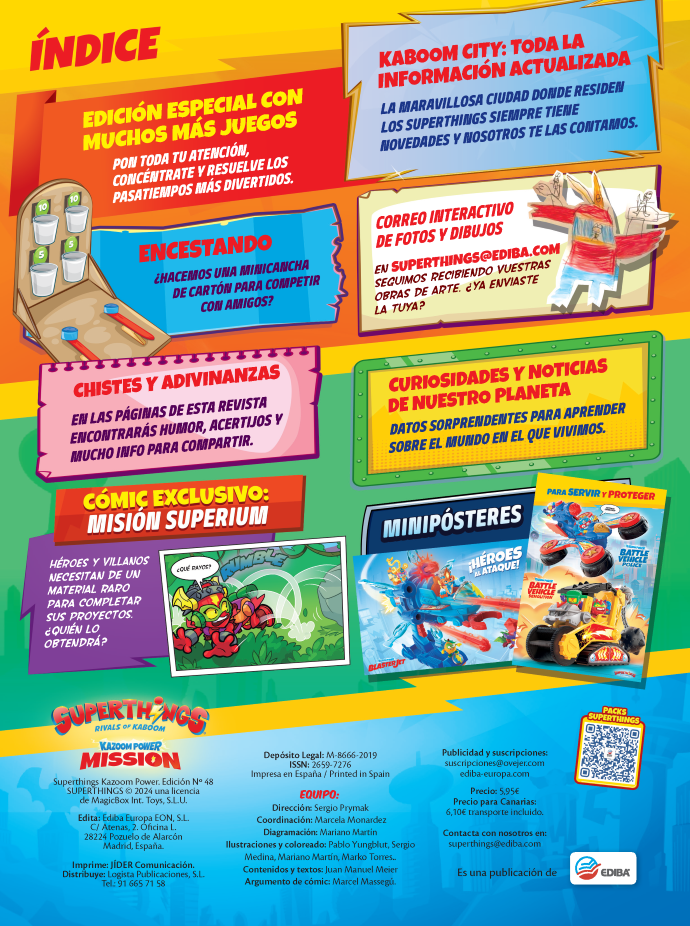 Superthings Nº 48 Serie Kazoom Power Mission