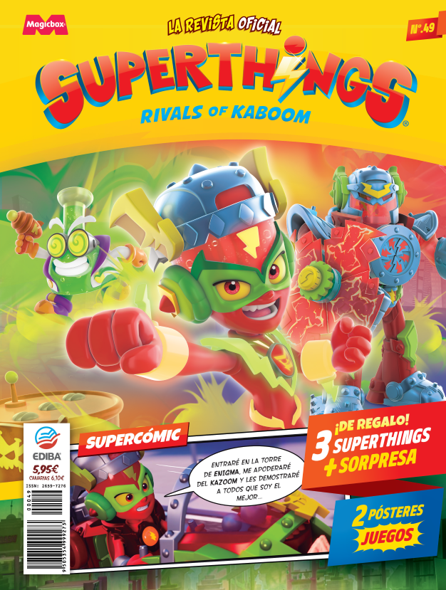 Superthings Nº 49 Serie Kazoom Power Mission