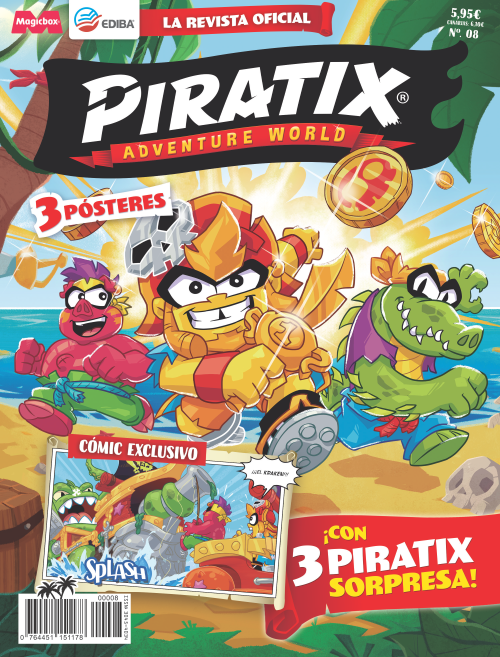 Revista Piratix Nº 8 Adventure World.