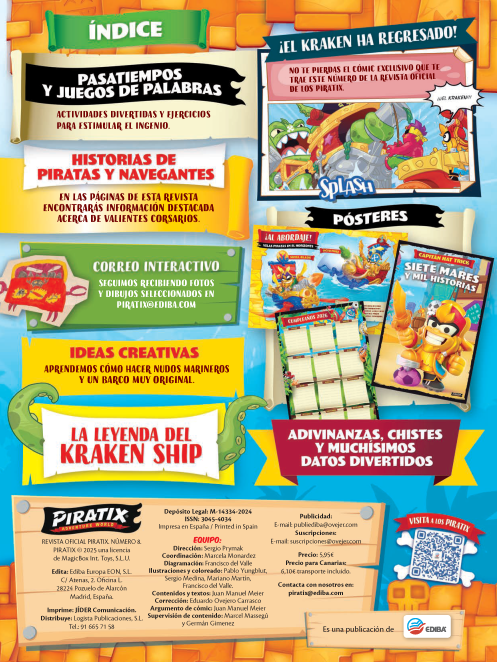 Revista Piratix Nº 8 Adventure World.