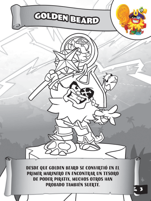 Libro para Colorear Piratix Nº 2 Adventure World