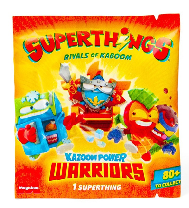 Superthings Nº 50 Serie Kazoom Power Warriors