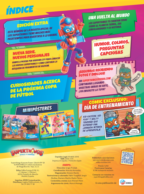 Superthings Nº 50 Serie Kazoom Power Warriors