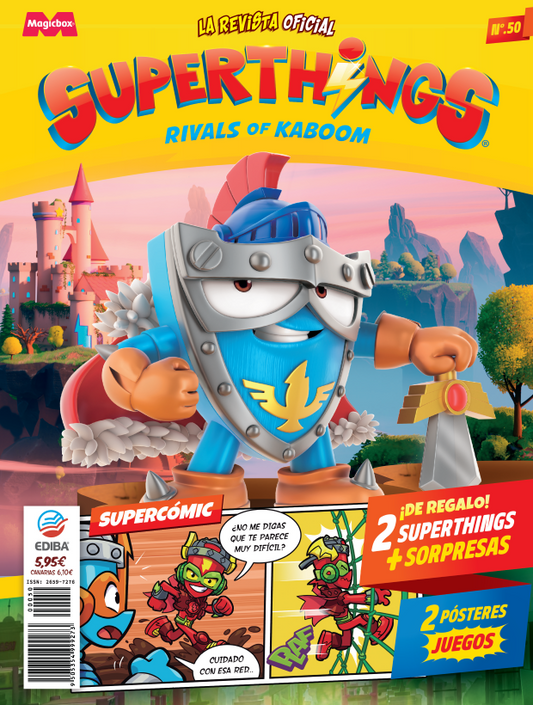Superthings Nº 50 Serie Kazoom Power Warriors