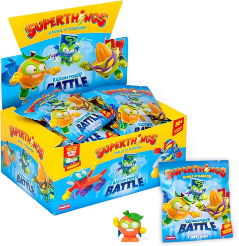 Pack 10 sobres Superthings - Serie Kazoom Power - Battle
