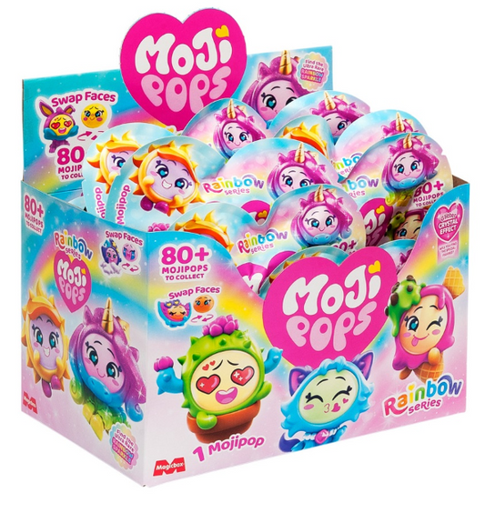 Pack 10 sobres Mojipops - Serie Rainbow