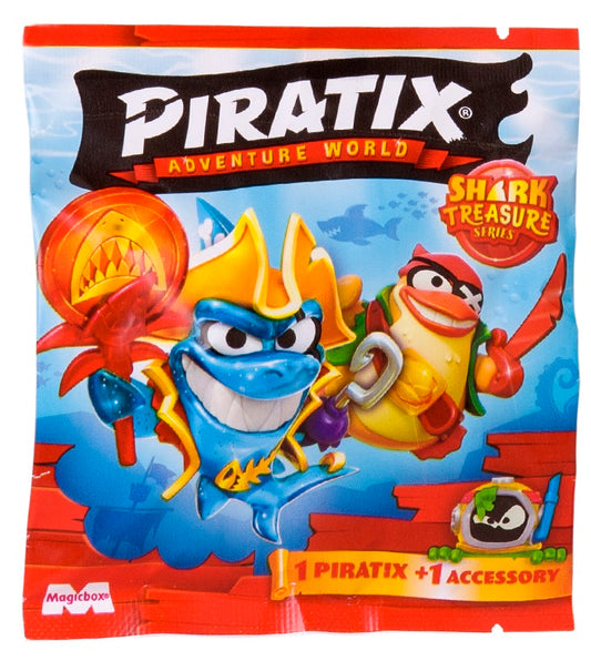 One Pack Piratix Serie Shark Treasure