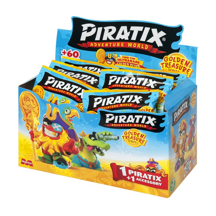 One Pack Piratix Serie Golden Treasure