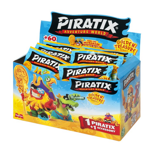 Pack 10 sobres Piratix - Golden Treasure