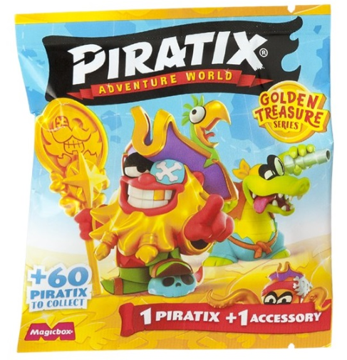 One Pack Piratix Serie Golden Treasure