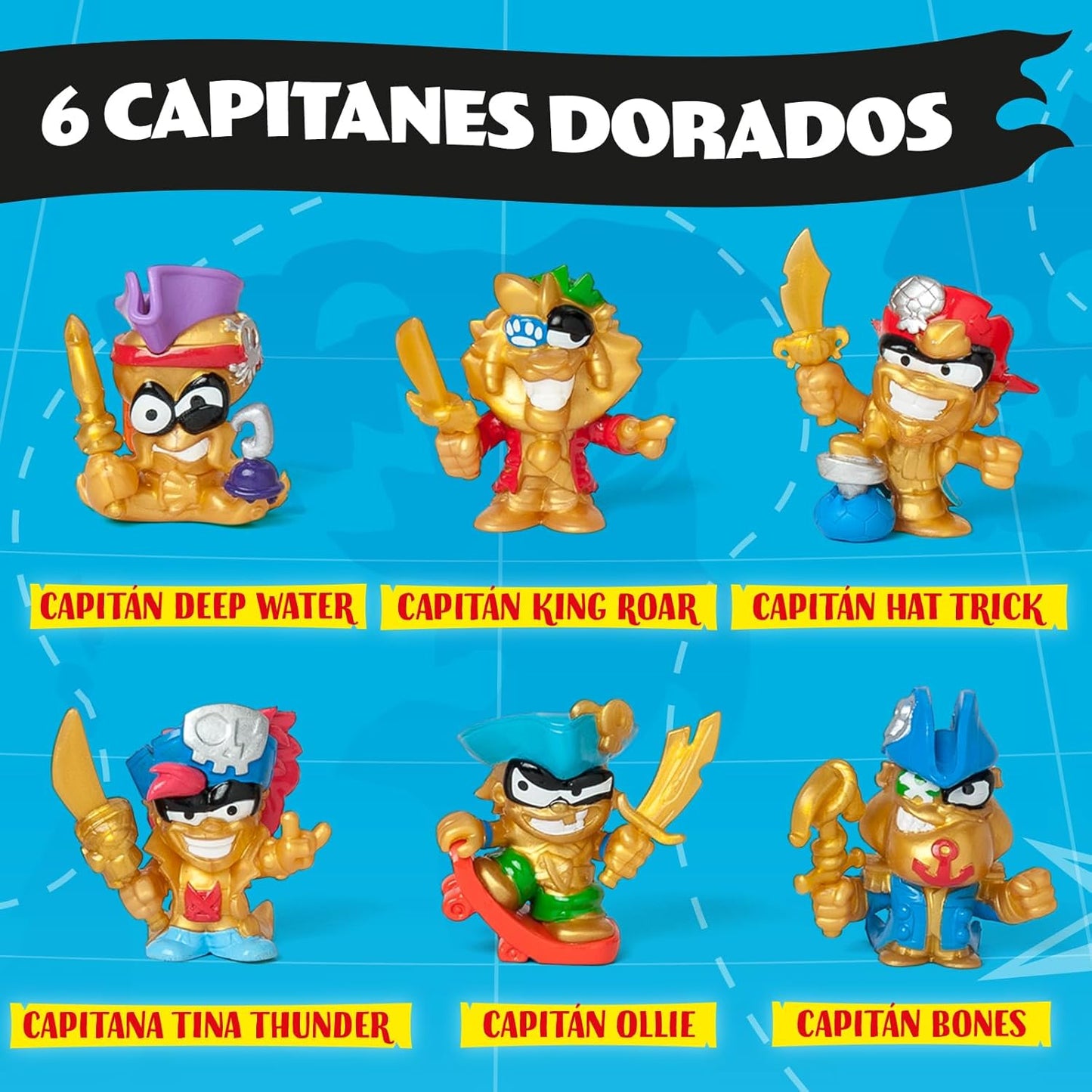 Pack 10 sobres Piratix - Golden Treasure