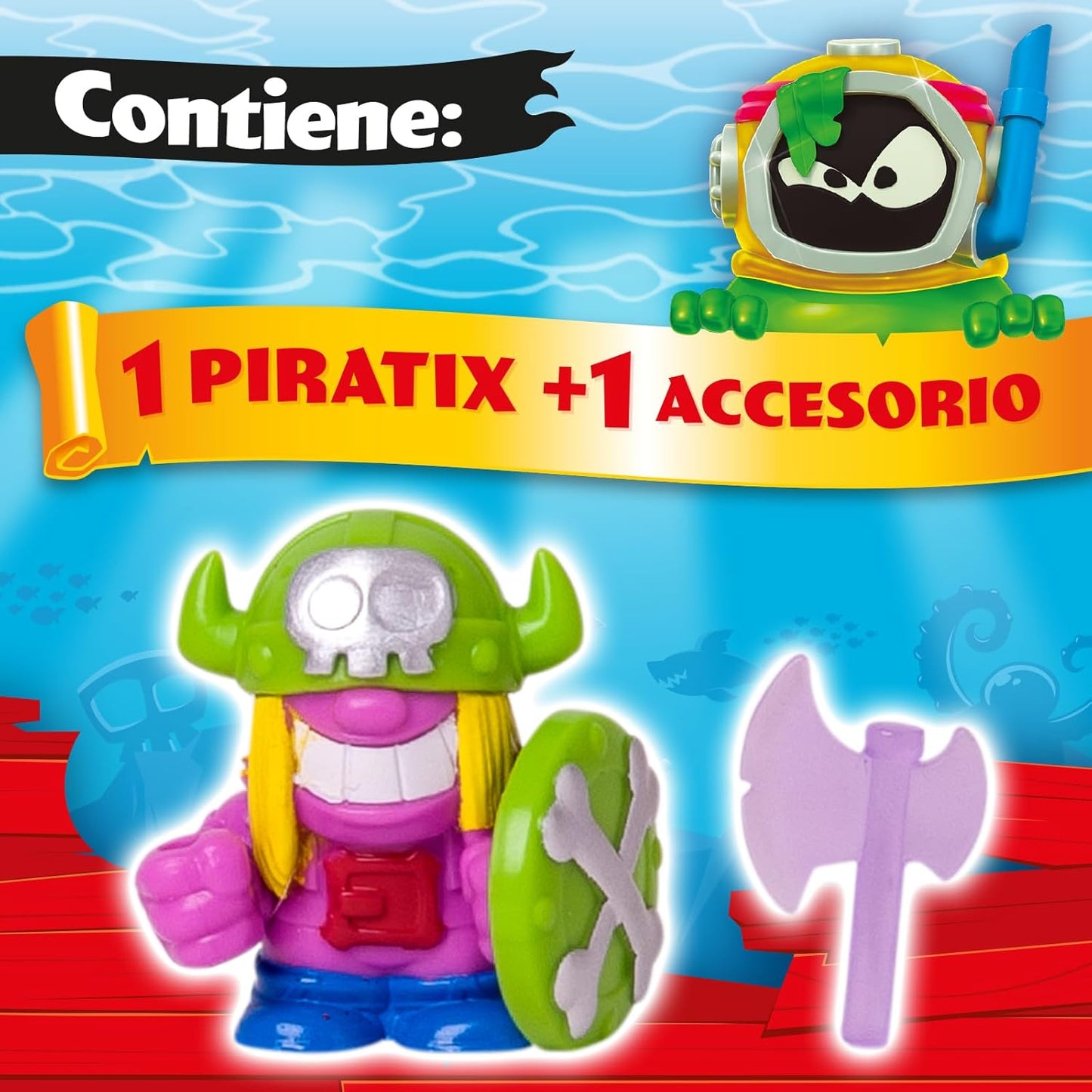 Pack 10 sobres Piratix - Shark Treasure