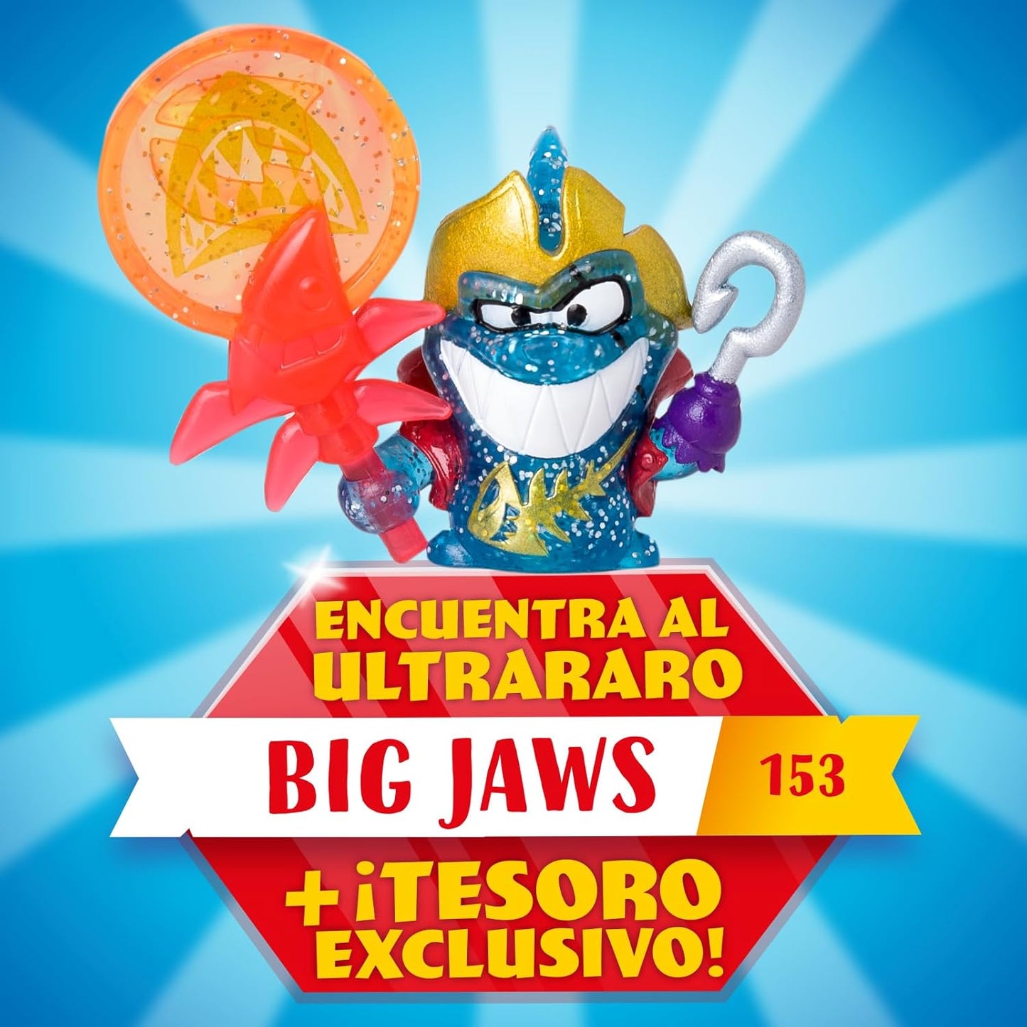 Pack 10 sobres Piratix - Shark Treasure