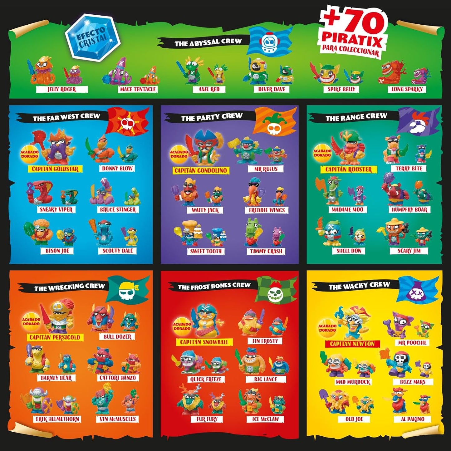 One Pack Piratix Serie Shark Treasure