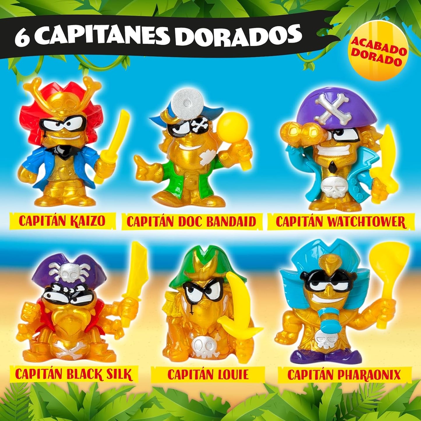 Pack 10 sobres Piratix - Crazy Jungle