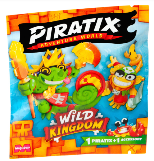 One Pack Piratix Serie Wild Kingdom