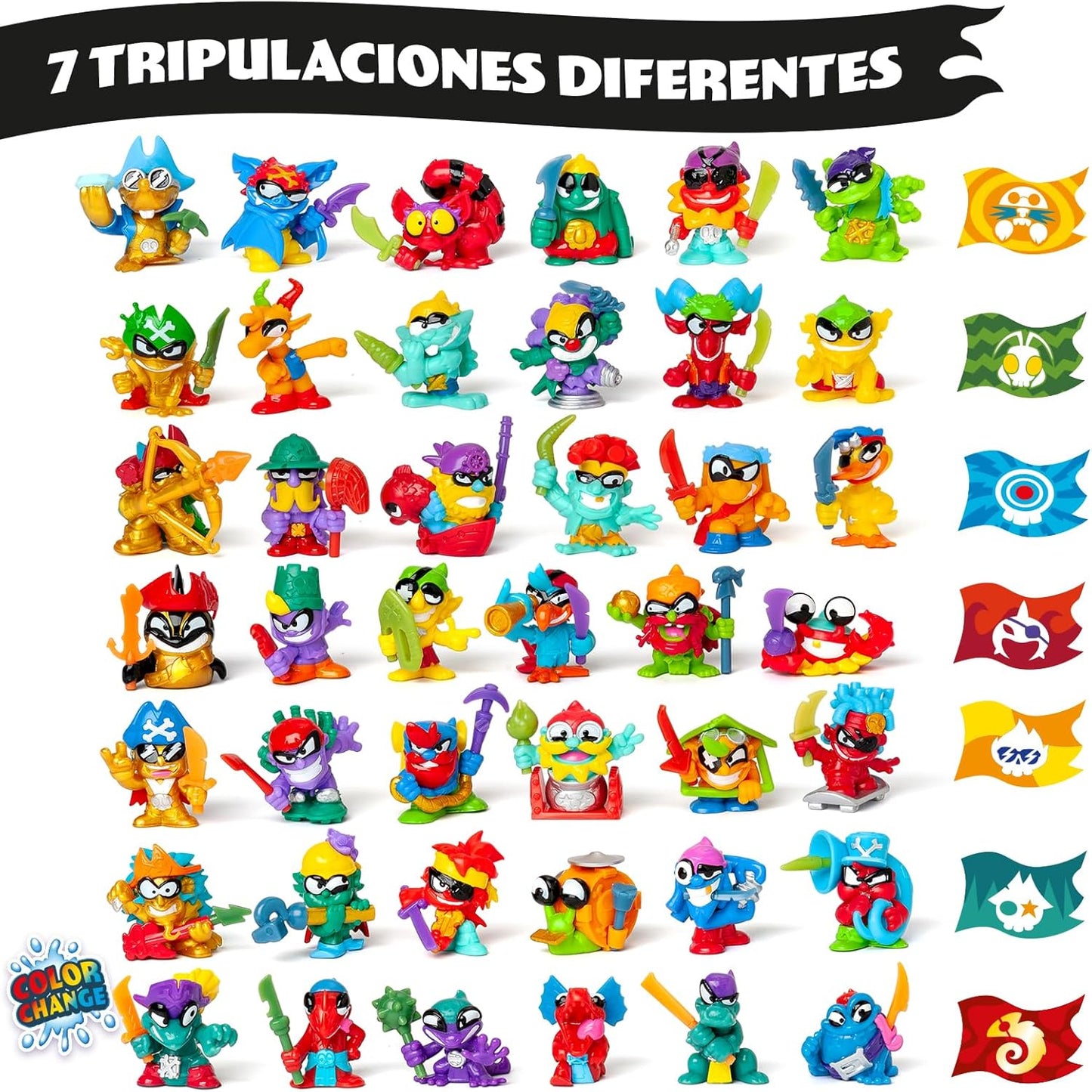 Pack 10 sobres Piratix - Wild Kingdom
